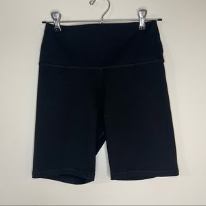 Black Old Navy bike shorts.